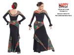 Happy Dance. Woman Flamenco Skirts for Rehearsal and Stage. Ref. EF288PFE108PF13 85.120€ #50053EF288PFE108PF13
